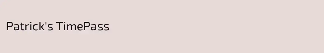 Patrick's TimePass